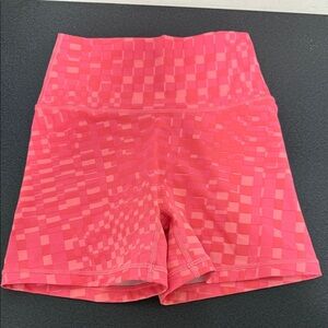 Aerie Checkered Pink Athletic Shorts